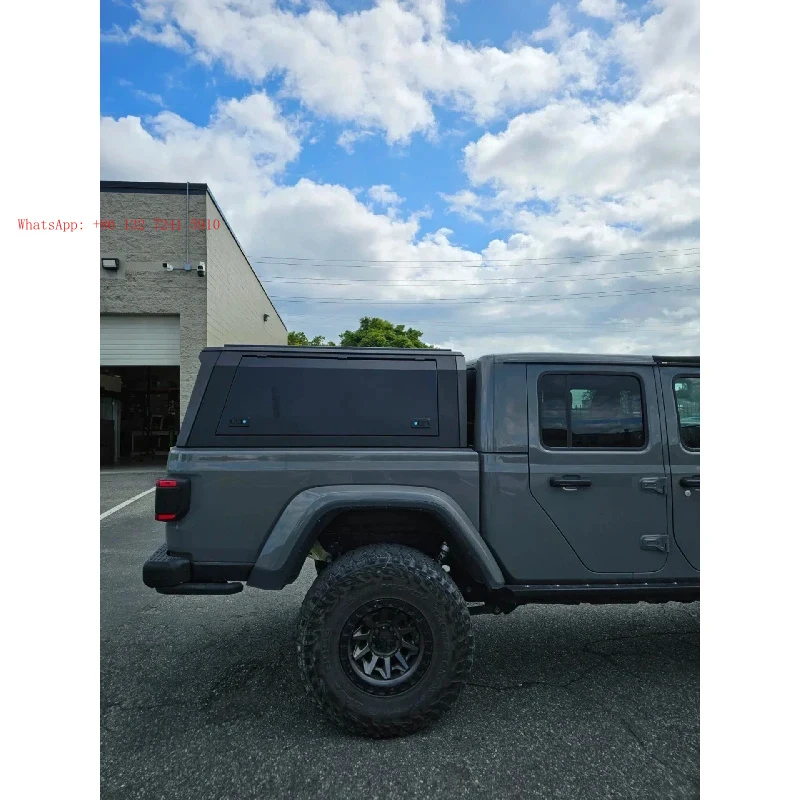 Best Seller High Performance 4X4 Canopy Black Pickup Truck Topper for Gladiator Canopy
Best Seller High Performance 4X4 Canopy Black Pickup Truck Topper for Gladiator Canopy