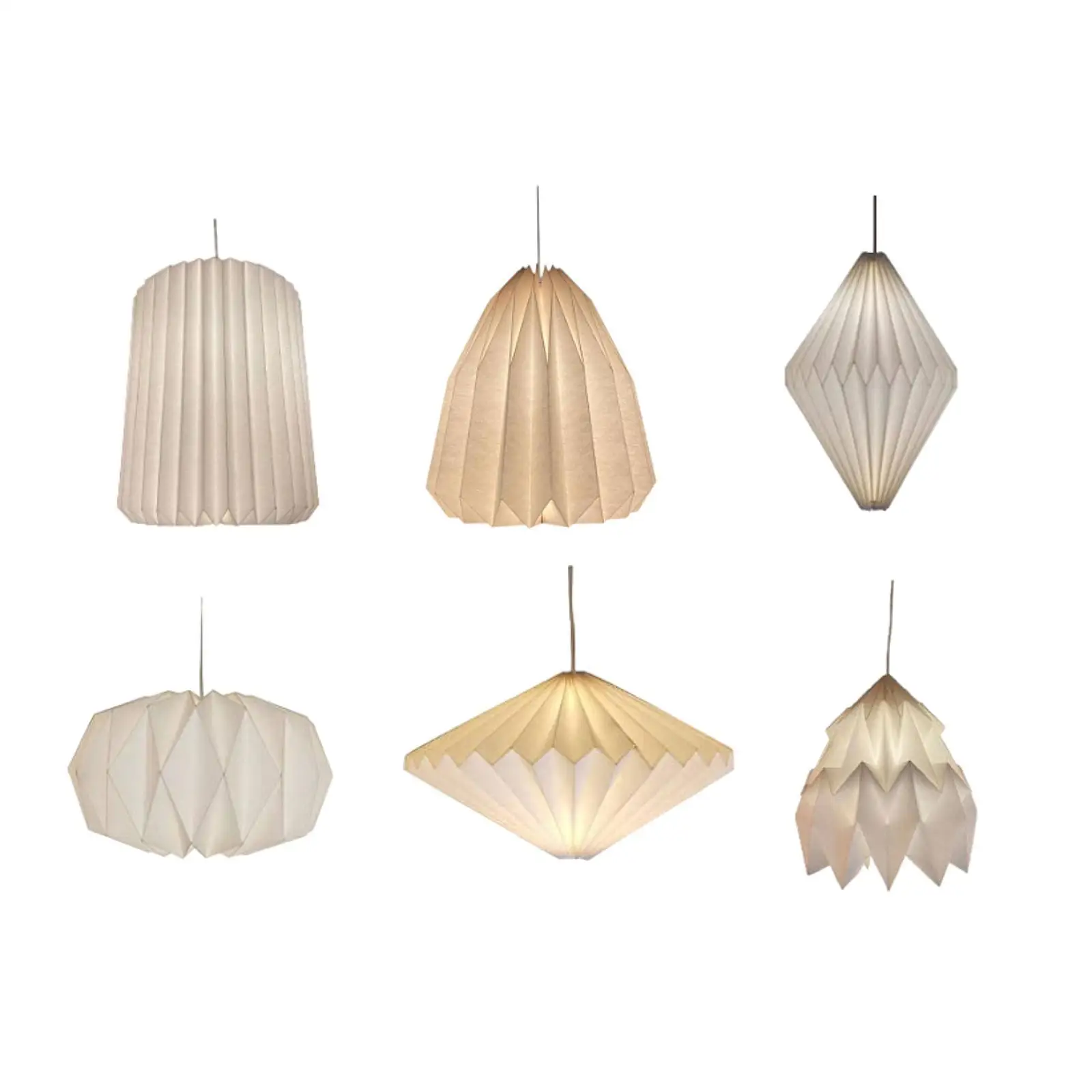 Paper Origami Lamp Shade Fold Modern Origami Ceiling Light Shade Paper Lampshade for Cafe Living Room Home Restaurant Decor
Paper Origami Lamp Shade Fold Modern Origami Ceiling Light Shade Paper Lampshade for Cafe Living Room Home Restaurant Decor