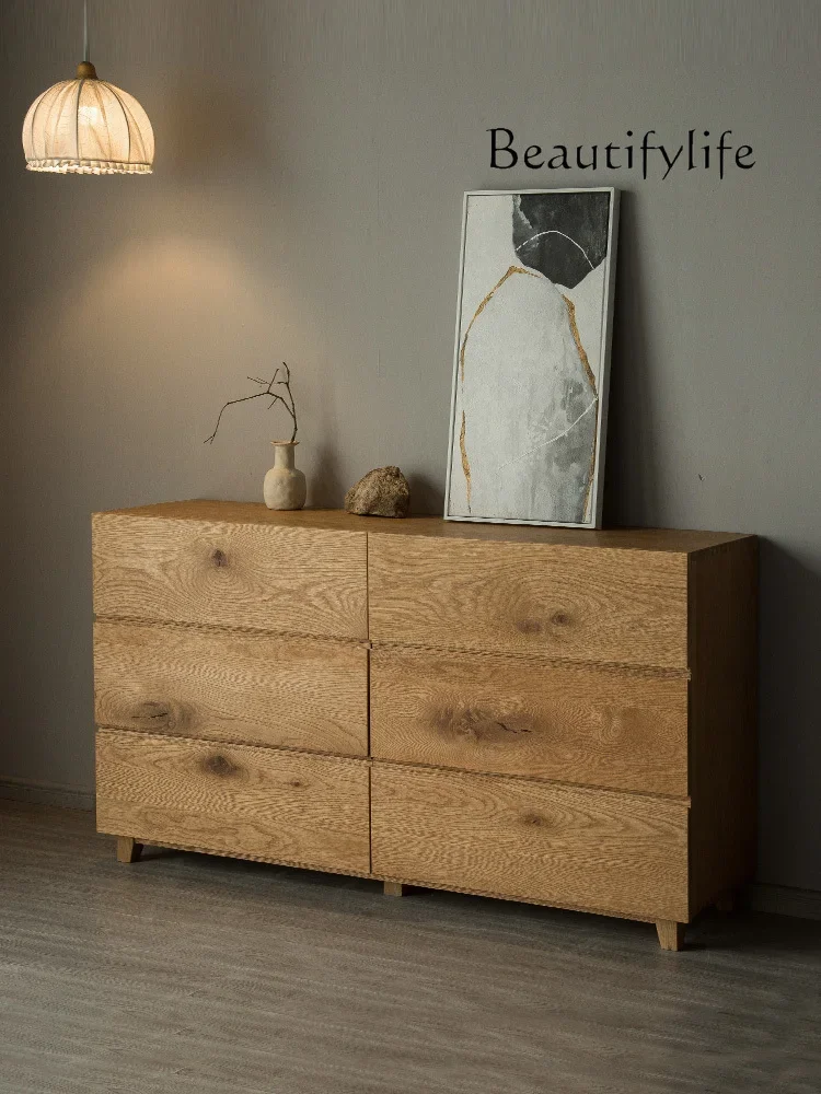 Japanese Style Chest of Six Drawers Vintage Drawer Solid Wood Bedroom Storage Cabinet
Japanese Style Chest of Six Drawers Vintage Drawer Solid Wood Bedroom Storage Cabinet