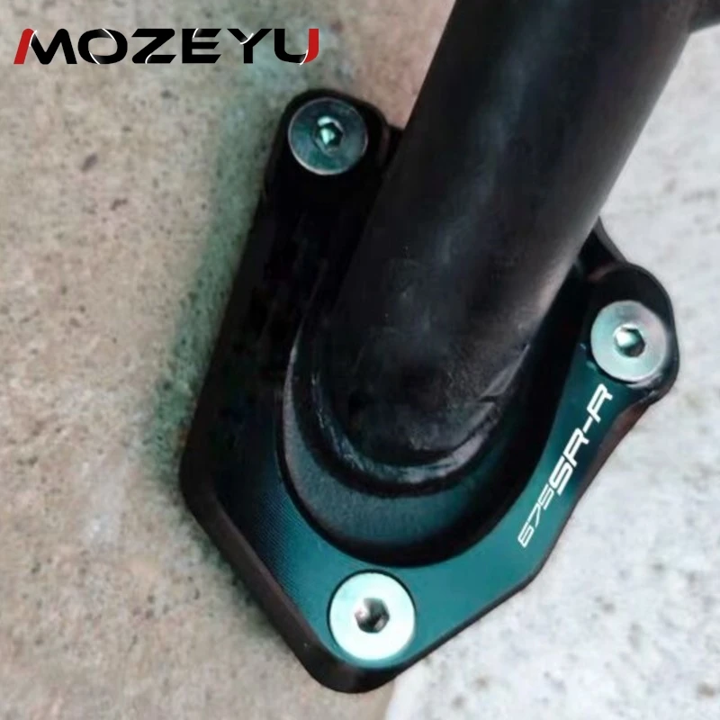Kickstand For CFMOTO CF MOTO 675SR-R CF675 SRR 675 SR-R 2024 2025 CNC Foot Side Stand Extension Pad Support Plate Enlarge Stand
Kickstand For CFMOTO CF MOTO 675SR-R CF675 SRR 675 SR-R 2024 2025 CNC Foot Side Stand Extension Pad Support Plate Enlarge Stand