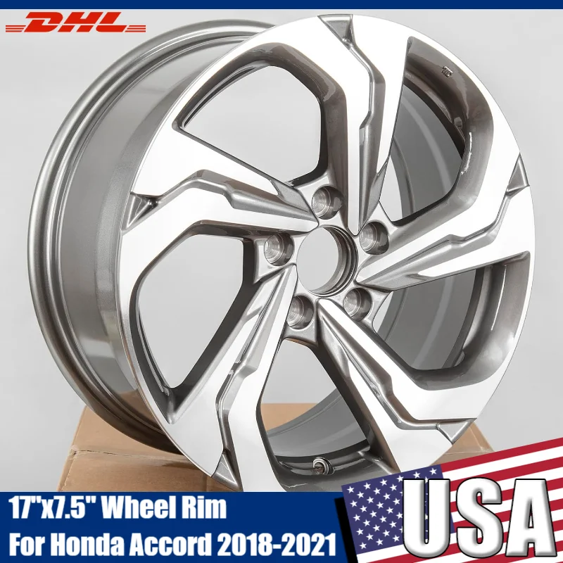 17" x 7.5" Wheel Rim For Honda Accord 2017 2018 2019 2020 2021 Aluminum Alloy Car Replacement Tire Wheel Rims 42800TVAAA2
17" x 7.5" Wheel Rim For Honda Accord 2017 2018 2019 2020 2021 Aluminum Alloy Car Replacement Tire Wheel Rims 42800TVAAA2
