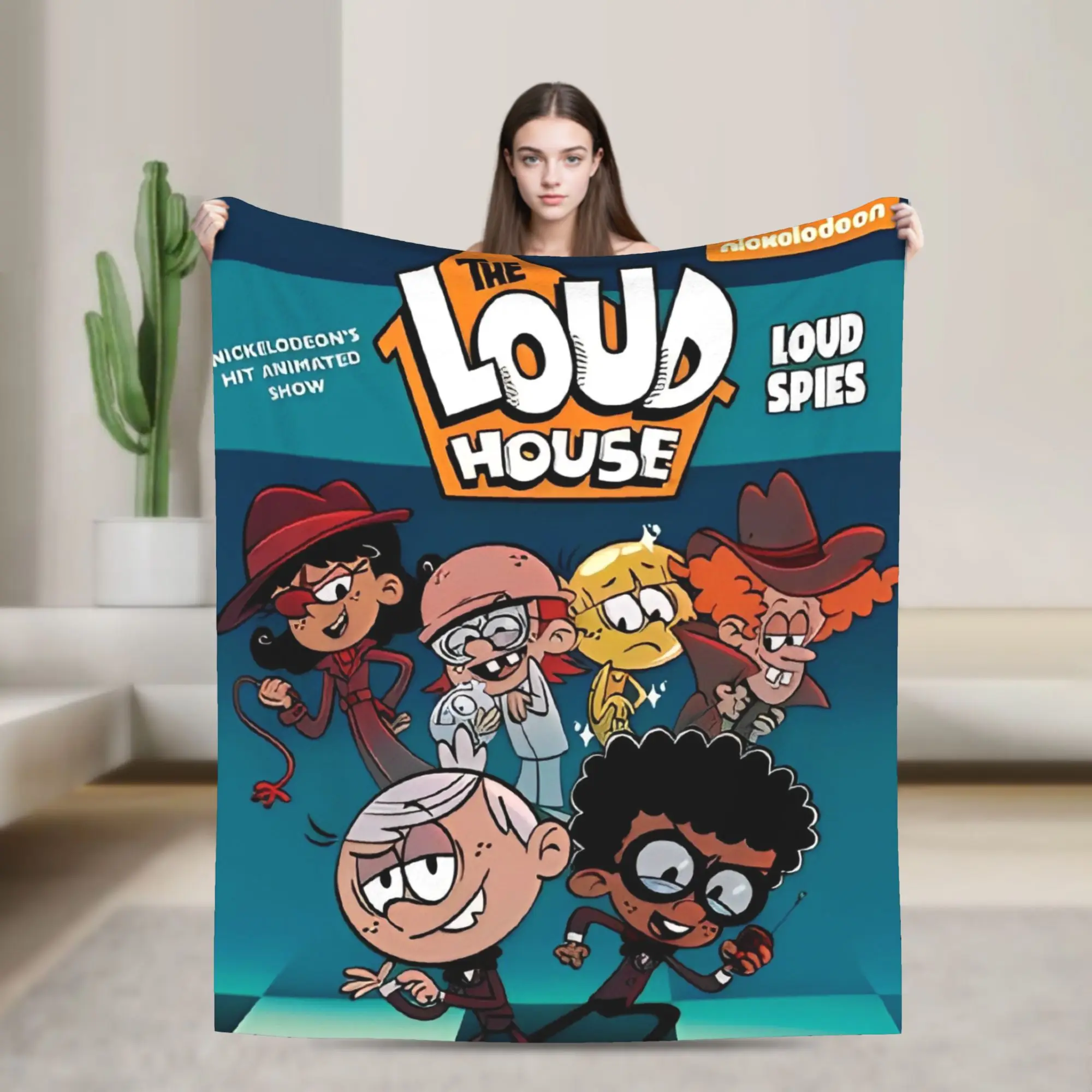 L-Loud Houses Family Cartoon Blanket Quality Soft Warm Throw Blanket Spring Camping Couch Bed Street Trend Bedspread
L-Loud Houses Family Cartoon Blanket Quality Soft Warm Throw Blanket Spring Camping Couch Bed Street Trend Bedspread