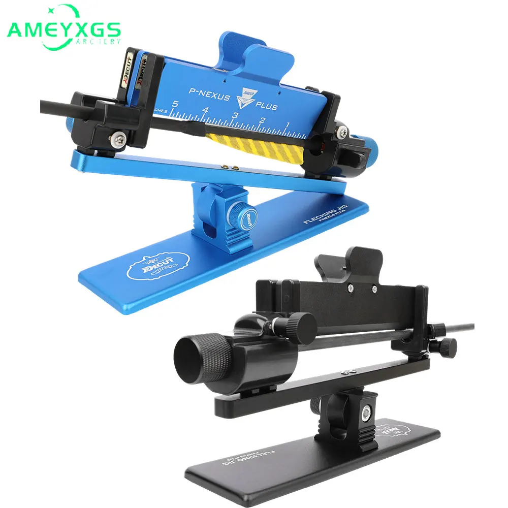 Arrows Fletching Jig Stick Feather Adjustable Aluminum + ABS DIY Shaft Vanes for Archery Compound Recurve Bow Hunting Shooting
Arrows Fletching Jig Stick Feather Adjustable Aluminum + ABS DIY Shaft Vanes for Archery Compound Recurve Bow Hunting Shooting