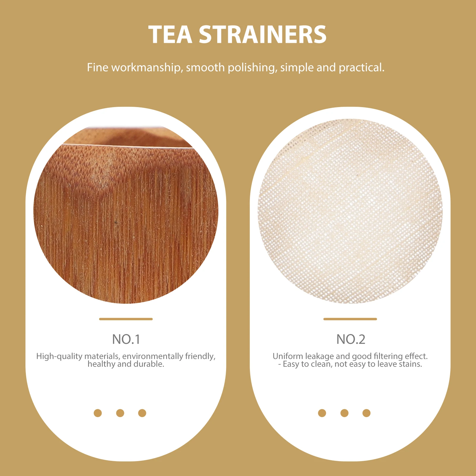 2 шт. сетчатые фильтры с бамбуковой ручкой, высококачественные заварочные устройства из нержавеющей стали, легко чистящийся домашний фильтр, удобная ручка, разные цвета 
2 шт. сетчатые фильтры с бамбуковой ручкой, высококачественные заварочные устройства из нержавеющей стали, легко чистящийся домашний фильтр, удобная ручка, разные цвета