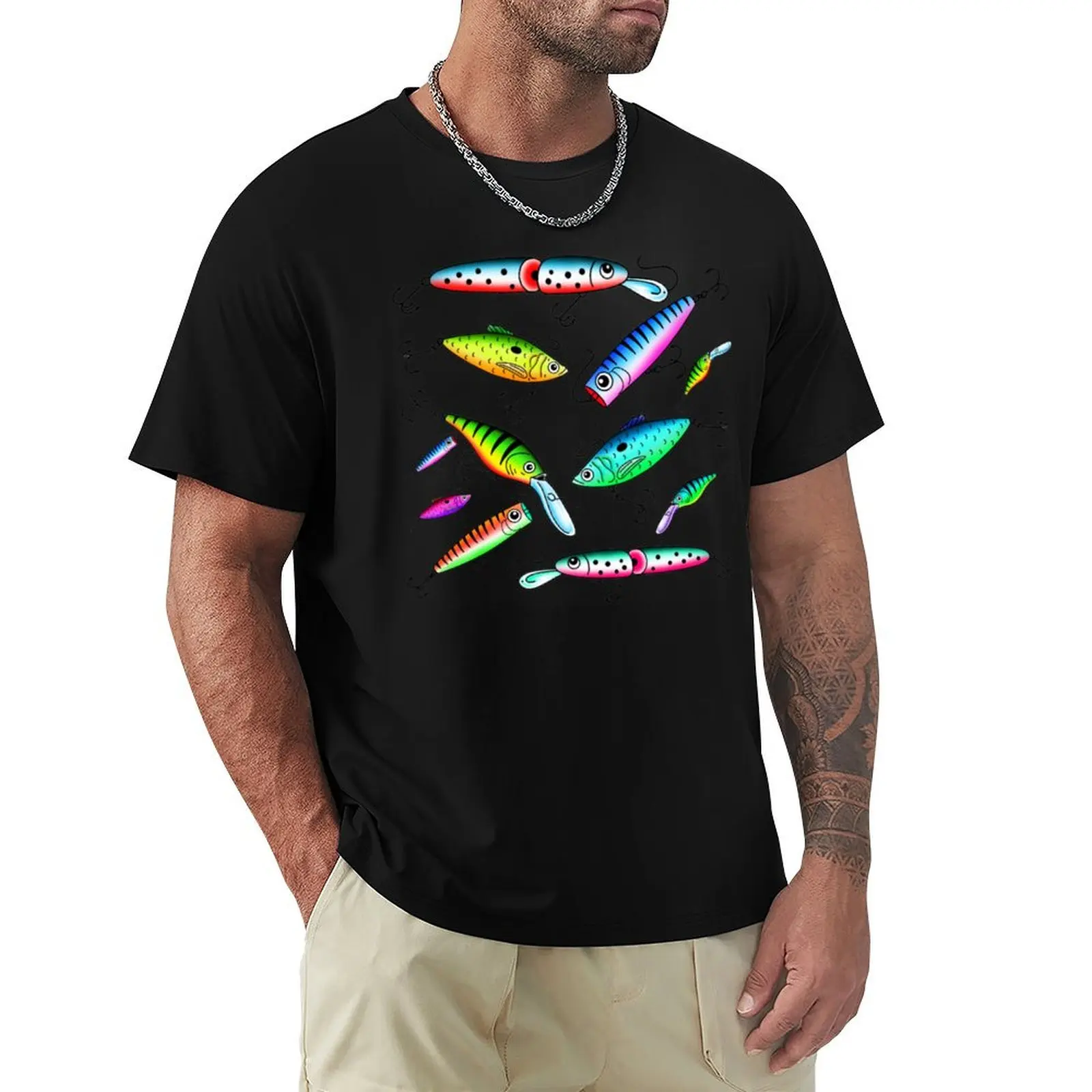 Fishing Lures T-Shirt kawaii clothes funny meme t-shirts shirts graphic tees Anime t-shirt mens graphic t-shirts pack
Fishing Lures T-Shirt kawaii clothes funny meme t-shirts shirts graphic tees Anime t-shirt mens graphic t-shirts pack