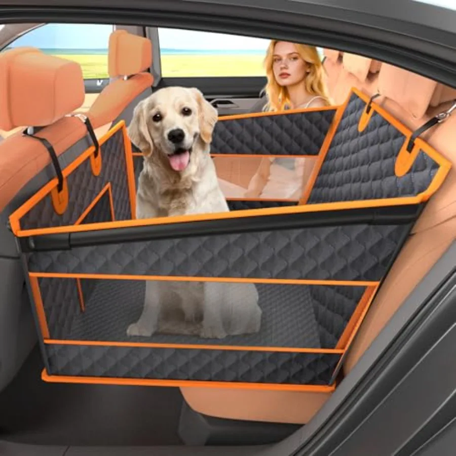 Dog Car Seat for Large Dogs, Half Back Seat Extender with Hard Bottom, Waterproof Non-Slip Pet Car Seat for Cars, SUVs and Truc
Dog Car Seat for Large Dogs, Half Back Seat Extender with Hard Bottom, Waterproof Non-Slip Pet Car Seat for Cars, SUVs and Truc