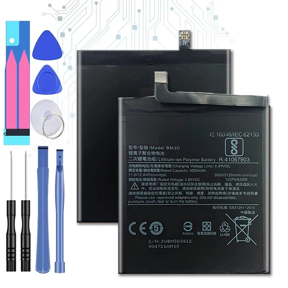 BP40 BP41 BM3D BM3J BM3L BM3M BM4F BM4H BM4N BM4P BN4A BN46 Аккумулятор для Xiaomi Mi 10 9 Pro 8 SE CC9 для Redmi K20 K30 Note 6 7 8
BP40 BP41 BM3D BM3J BM3L BM3M BM4F BM4H BM4N BM4P BN4A BN46 Аккумулятор для Xiaomi Mi 10 9 Pro 8 SE CC9 для Redmi K20 K30 Note 6 7 8