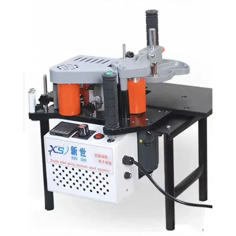 Excellent 900W Small Manual Edge Banding Machine Double Side Gluing Portable Edge Bander Woodworking Edge Banding Machine 220V
Excellent 900W Small Manual Edge Banding Machine Double Side Gluing Portable Edge Bander Woodworking Edge Banding Machine 220V