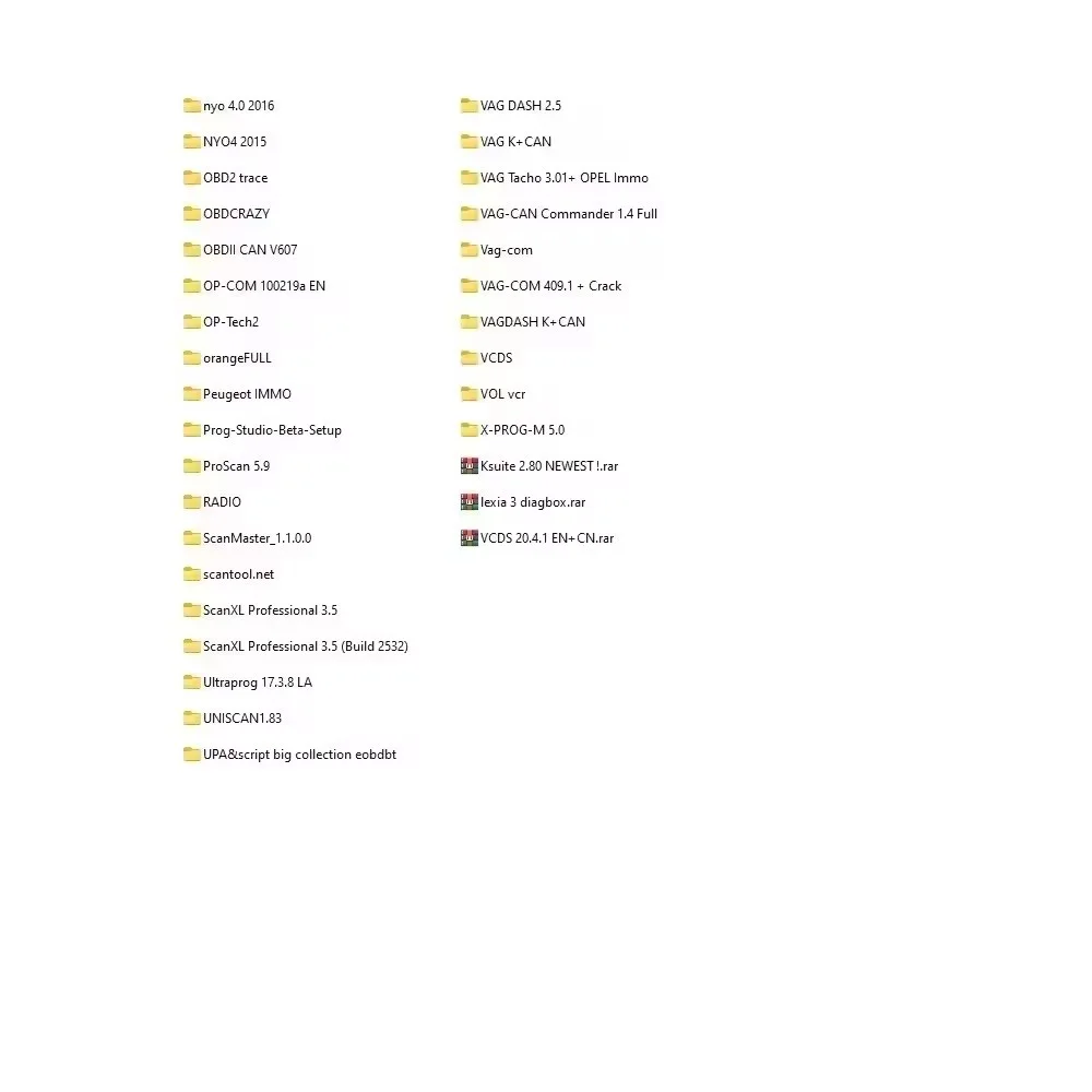 DASH MILLEAGE CORRECTION + IMMO OFF SOFTWARES + AIRBAG CRASH CLEAR/ TOTAL 32 GB Package of Car Software Ecu Programming Package
DASH MILLEAGE CORRECTION + IMMO OFF SOFTWARES + AIRBAG CRASH CLEAR/ TOTAL 32 GB Package of Car Software Ecu Programming Package