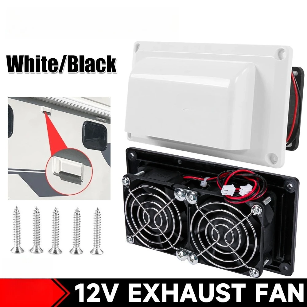 12V DC Exhaust Fan - Quiet Ventilation Fan for Camper Trailer, Marine Yacht, Motorhome, Caravan | RV Vent Fan with High Airflow
12V DC Exhaust Fan - Quiet Ventilation Fan for Camper Trailer, Marine Yacht, Motorhome, Caravan | RV Vent Fan with High Airflow
