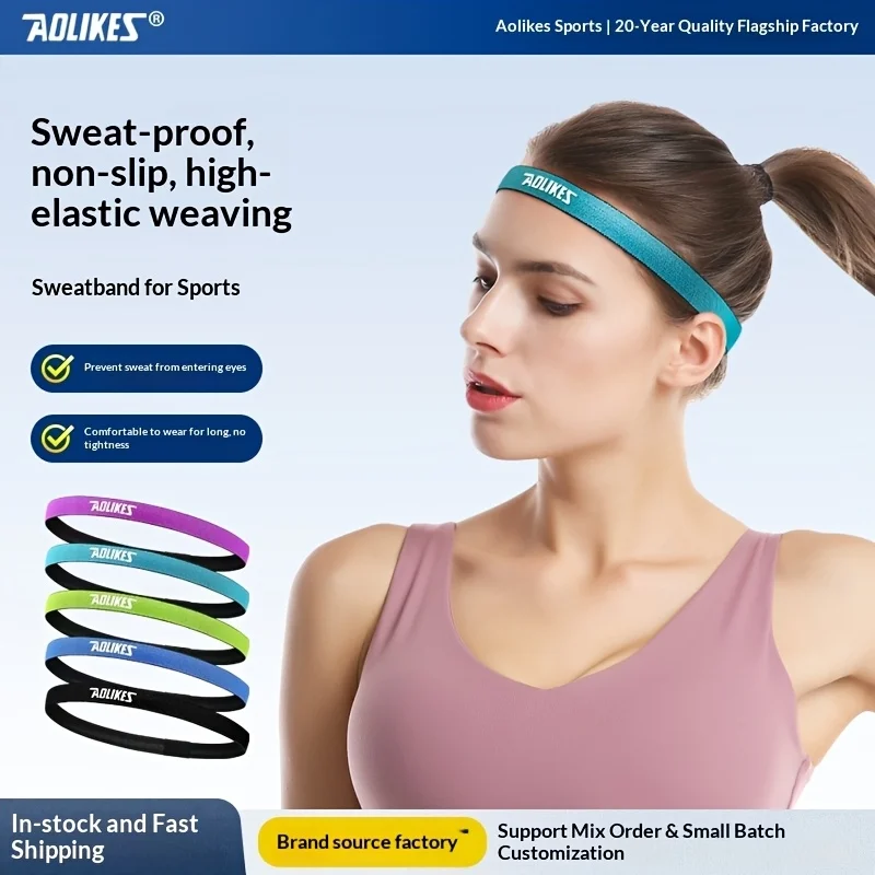Aolikes Unisex Non Slip Sports Headband Elastic Anti Sweat Hair Band for Men Women Running Yoga Fitness Gym Workout
Aolikes Unisex Non Slip Sports Headband Elastic Anti Sweat Hair Band for Men Women Running Yoga Fitness Gym Workout