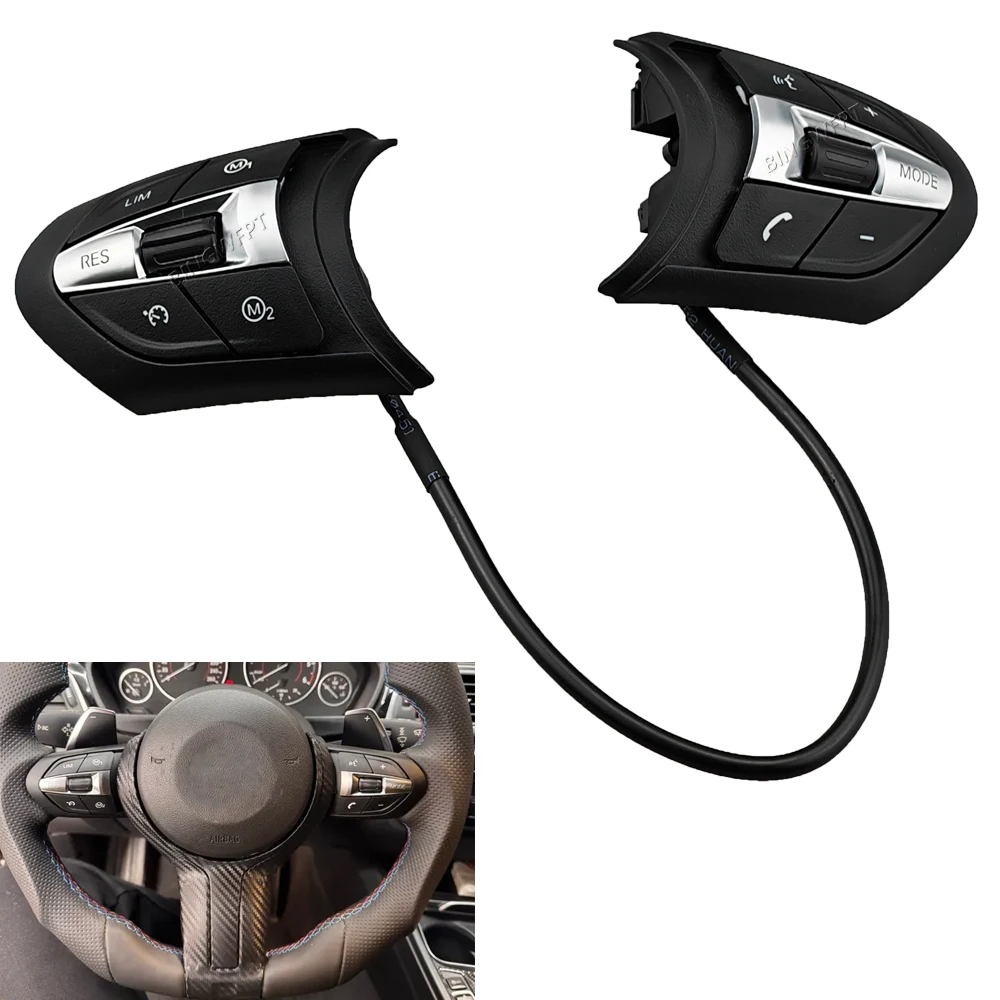 Steering Wheel Cruise Control Button Switch For BMW M sports 1 3 4 5 6 7 Series F33 F34 F35 F36 F45 F52 X1 X2 X3 X4 X5 M2 M4 M5
Steering Wheel Cruise Control Button Switch For BMW M sports 1 3 4 5 6 7 Series F33 F34 F35 F36 F45 F52 X1 X2 X3 X4 X5 M2 M4 M5