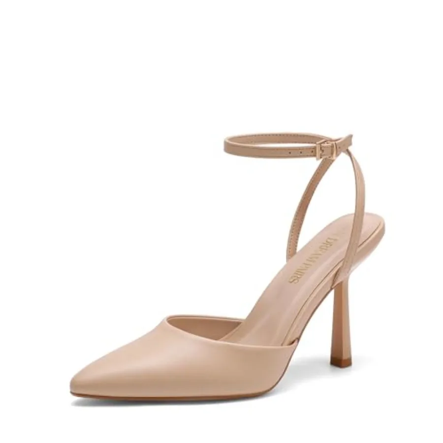 High Heels for Women Closed Pointed Toe Dress Shoes for Women Ankle Strap Stiletto Heel Party Wedding Sexy Pump Shoes
High Heels for Women Closed Pointed Toe Dress Shoes for Women Ankle Strap Stiletto Heel Party Wedding Sexy Pump Shoes
