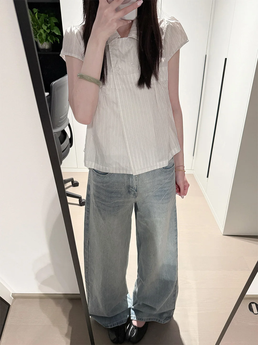 Slimming High Waist Wide Leg Jeans Women's American Style Summer New Retro Thin Version Loose Bf Lazy Style Jeans
Slimming High Waist Wide Leg Jeans Women's American Style Summer New Retro Thin Version Loose Bf Lazy Style Jeans