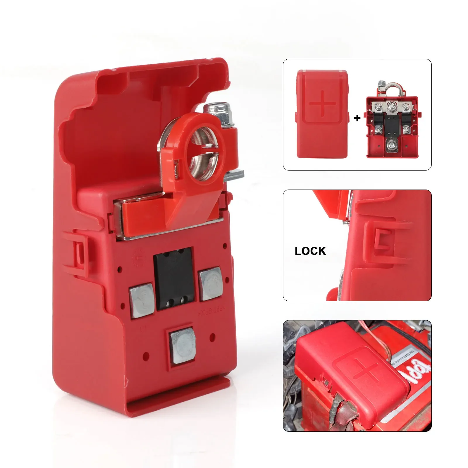 32V 400A New Car Quick Release Fused Battery Lug Distribution Terminal Clamp Connectors For Renault Master Opel Movano 1998-2010
32V 400A New Car Quick Release Fused Battery Lug Distribution Terminal Clamp Connectors For Renault Master Opel Movano 1998-2010