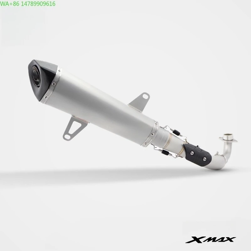 Full-Size Custom Motorcycle ExhaustRS Original XMAX300 Modified Exhaust Pipe Stainless Steel Full System Extended Hexagon
Full-Size Custom Motorcycle ExhaustRS Original XMAX300 Modified Exhaust Pipe Stainless Steel Full System Extended Hexagon