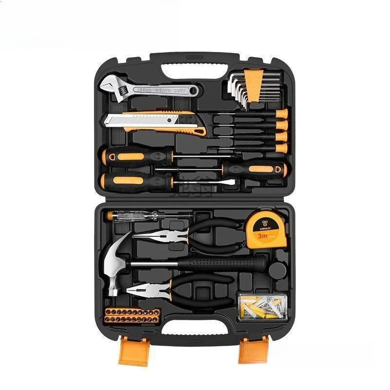 Multifunctional Practical Household Toolbox Set, Electrician Woodworking Maintenance Hardware Hand Tools 100
Multifunctional Practical Household Toolbox Set, Electrician Woodworking Maintenance Hardware Hand Tools 100