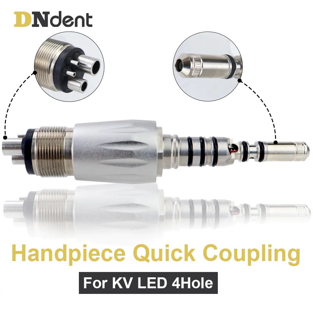 Dental LED Quick Coupler Coupling Fit Fiber Optic Handpiece 4Hole Connect Dentistry tools
Dental LED Quick Coupler Coupling Fit Fiber Optic Handpiece 4Hole Connect Dentistry tools