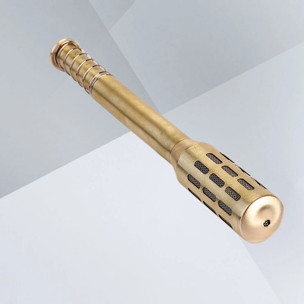 Big Copper Brass Moxa Roller Stick Moxibustion Massage Burner Improve Blood Circulation (Gold)
Big Copper Brass Moxa Roller Stick Moxibustion Massage Burner Improve Blood Circulation (Gold)