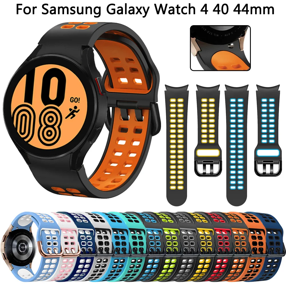 Curved End Band For Samsung Galaxy Watch 4 40 44mm Watch4 Classic 42 46mm 20mm Official Strap Soft Belt Silicone Starps Bracelet
Curved End Band For Samsung Galaxy Watch 4 40 44mm Watch4 Classic 42 46mm 20mm Official Strap Soft Belt Silicone Starps Bracelet