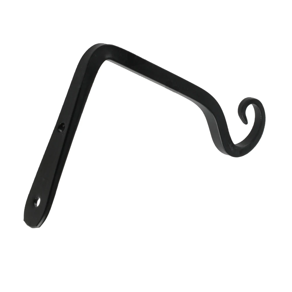 Iron Flower Hook Metal Planter Hanger Black Wrought Durable for Home Balcony Garden Plant Pot Holder Rack Outdoor Furniture
Iron Flower Hook Metal Planter Hanger Black Wrought Durable for Home Balcony Garden Plant Pot Holder Rack Outdoor Furniture
