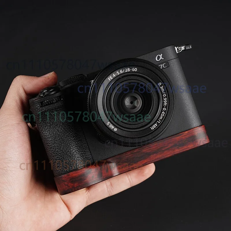 Wood Wooden Camera Grip Baseplate Handle Holder For Sony A7C2 A7CR Camera 60g
Wood Wooden Camera Grip Baseplate Handle Holder For Sony A7C2 A7CR Camera 60g