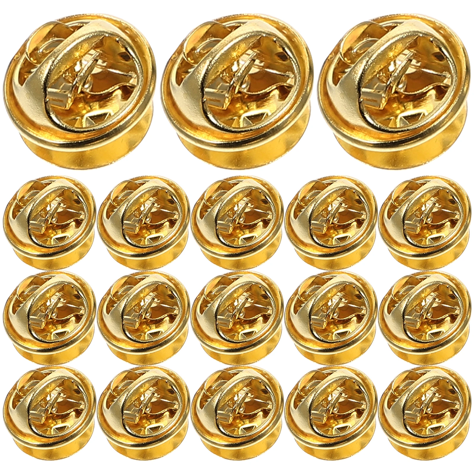 50 Sets 10mm Golden Pin Backs for Brooch Tie Badge Accessories Craft Making Jewelry Replacement Parts Safe Use Lightweight
50 Sets 10mm Golden Pin Backs for Brooch Tie Badge Accessories Craft Making Jewelry Replacement Parts Safe Use Lightweight
