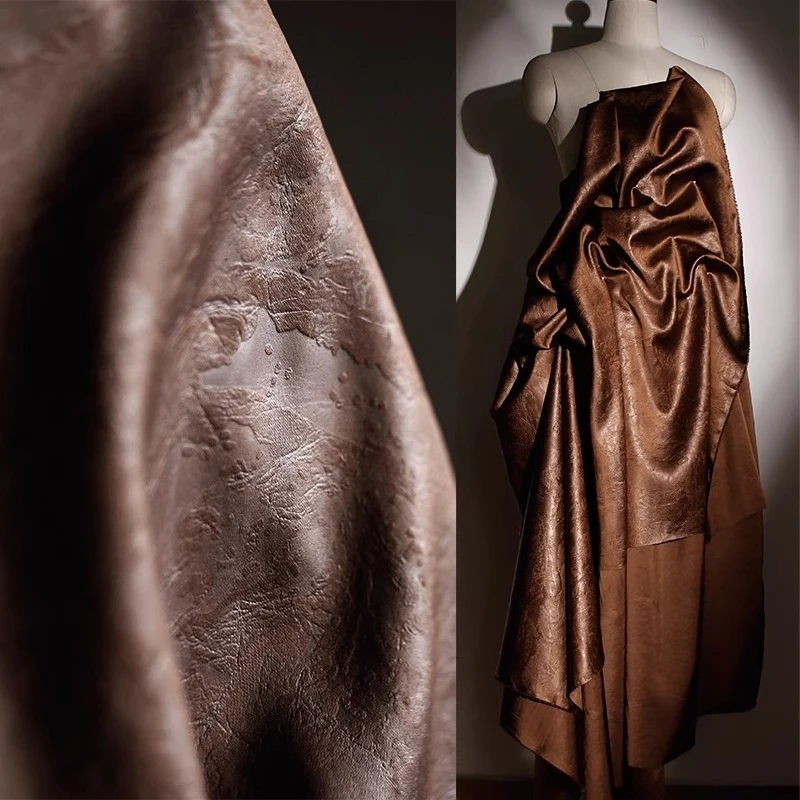 Agarwood Brown Chinese Jacquard Fabric Vintage Mamian Skirt Dresses Original Designer Textile Customizable Wholesale
Agarwood Brown Chinese Jacquard Fabric Vintage Mamian Skirt Dresses Original Designer Textile Customizable Wholesale