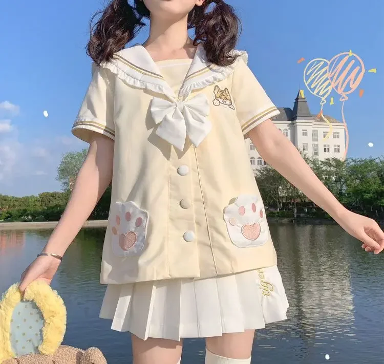 Print Cat Top High Waisted Pleated Skirt Cover Student Girly Clothing Japan Cute Soft Girls College Jk Uniform Girl 2025 new
Print Cat Top High Waisted Pleated Skirt Cover Student Girly Clothing Japan Cute Soft Girls College Jk Uniform Girl 2025 new