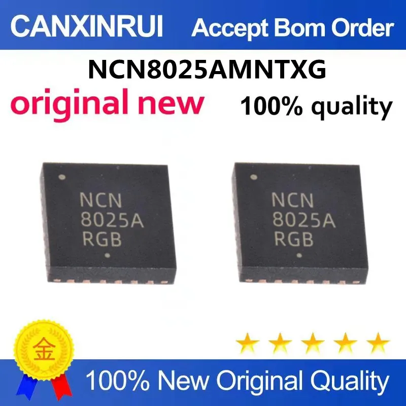 NCN8025AMNTXG NCN8025A QFN24 package interface application top box decoding chip brand new
NCN8025AMNTXG NCN8025A QFN24 package interface application top box decoding chip brand new