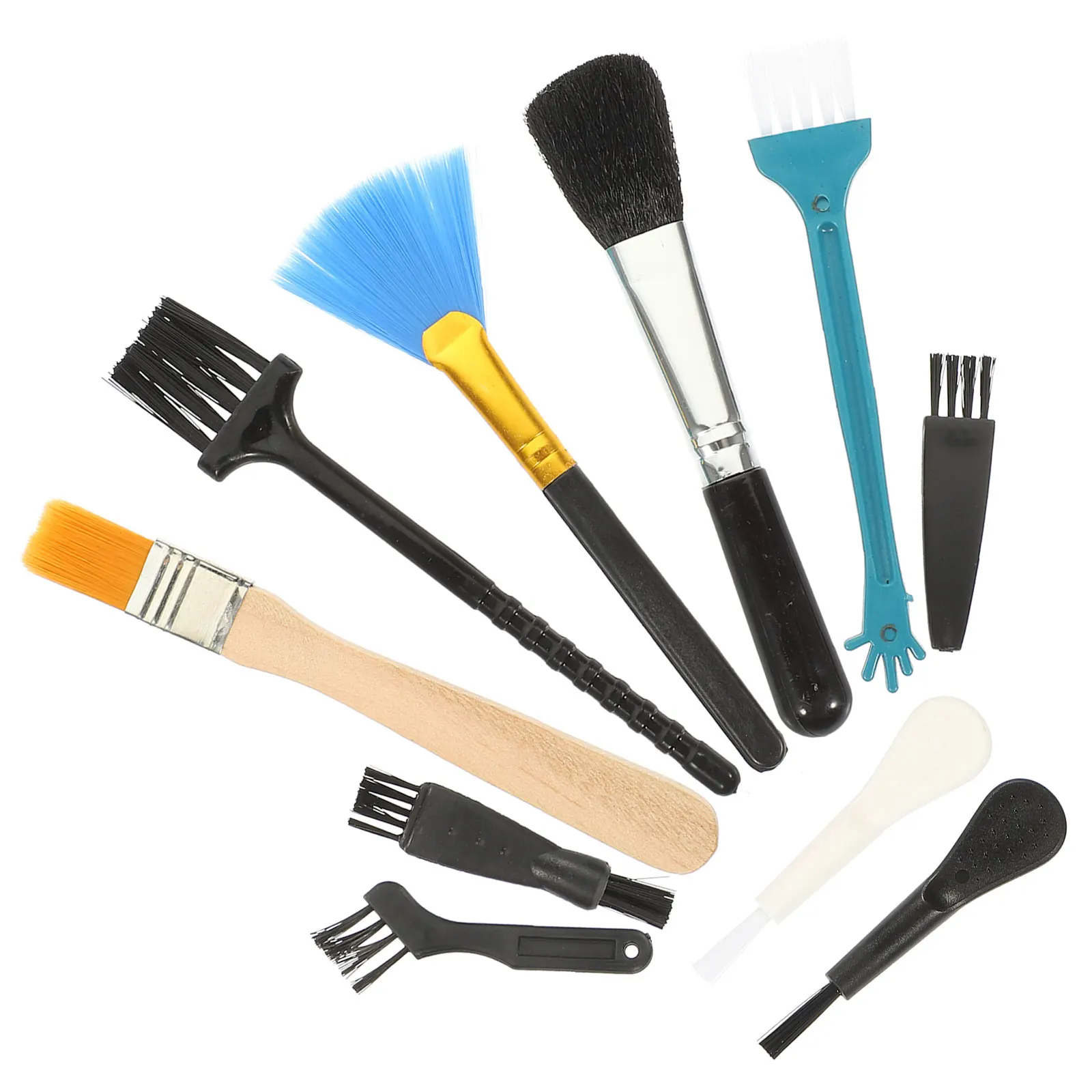 Portable Computer Cleaning Brush Keyboard Dust Wipes Electronics PA Bristles PP Handle Laptop Static Discharge Cooling Fans Car
Portable Computer Cleaning Brush Keyboard Dust Wipes Electronics PA Bristles PP Handle Laptop Static Discharge Cooling Fans Car