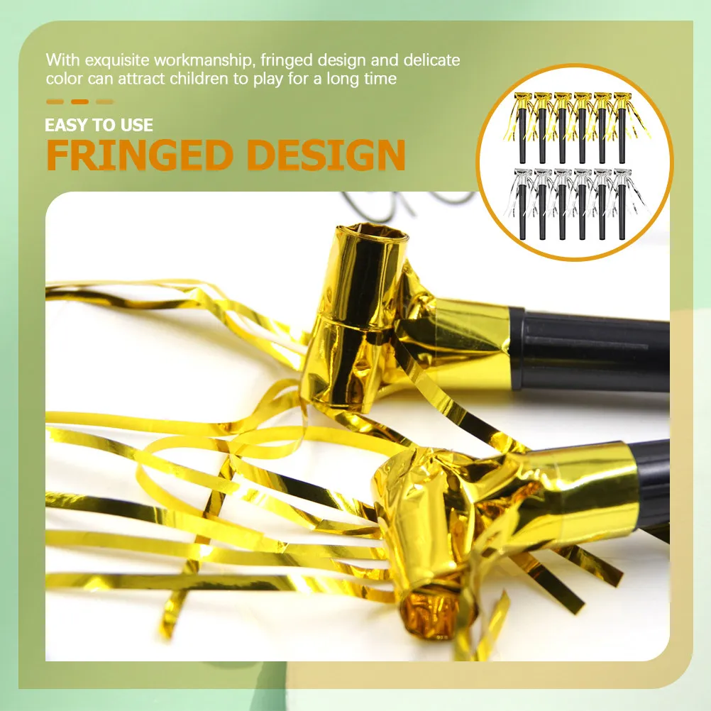 60Pcs Party Blowers Whistles Fringed Design Kids Blowouts Noisemakers for Birthday Christmas New Year Carnival Celebration Fun
60Pcs Party Blowers Whistles Fringed Design Kids Blowouts Noisemakers for Birthday Christmas New Year Carnival Celebration Fun