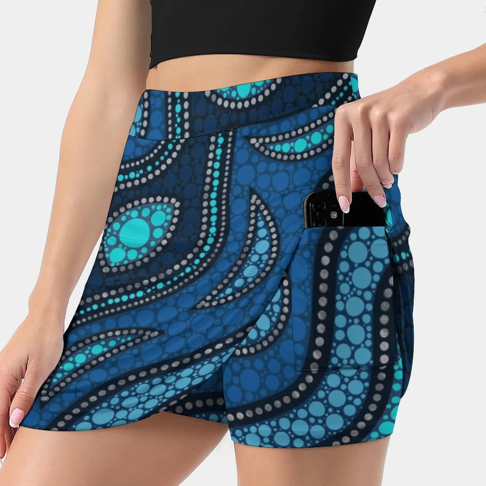 Dot Art Aboriginal Australian Inspired #3 Women's skirt With Hide Pocket Tennis Skirt Golf Skirts Badminton Skirts Running
Dot Art Aboriginal Australian Inspired #3 Women's skirt With Hide Pocket Tennis Skirt Golf Skirts Badminton Skirts Running
