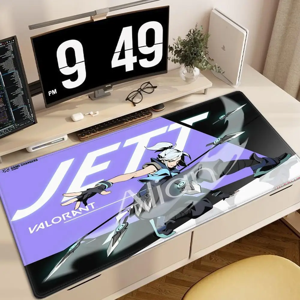 Коврик для мыши Valorant Jett, декор для ноутбука, стола, расширенный коврик для мыши, игровая клавиатура для ПК, компьютерный коврик Xxl, большие настольные коврики, офисный ковер
Коврик для мыши Valorant Jett, декор для ноутбука, стола, расширенный коврик для мыши, игровая клавиатура для ПК, компьютерный коврик Xxl, большие настольные коврики, офисный ковер