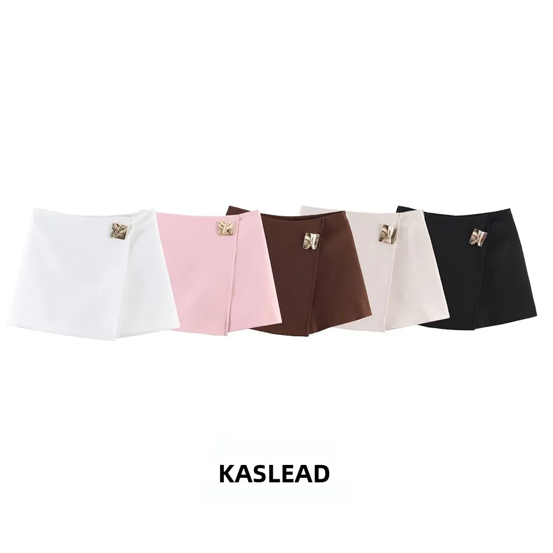 KASLEAD New Women's Fashion Asymmetric Patchwork Skirt Pants Simple Matching 1971241 Casual Pants Natural Waist Polyester
KASLEAD New Women's Fashion Asymmetric Patchwork Skirt Pants Simple Matching 1971241 Casual Pants Natural Waist Polyester