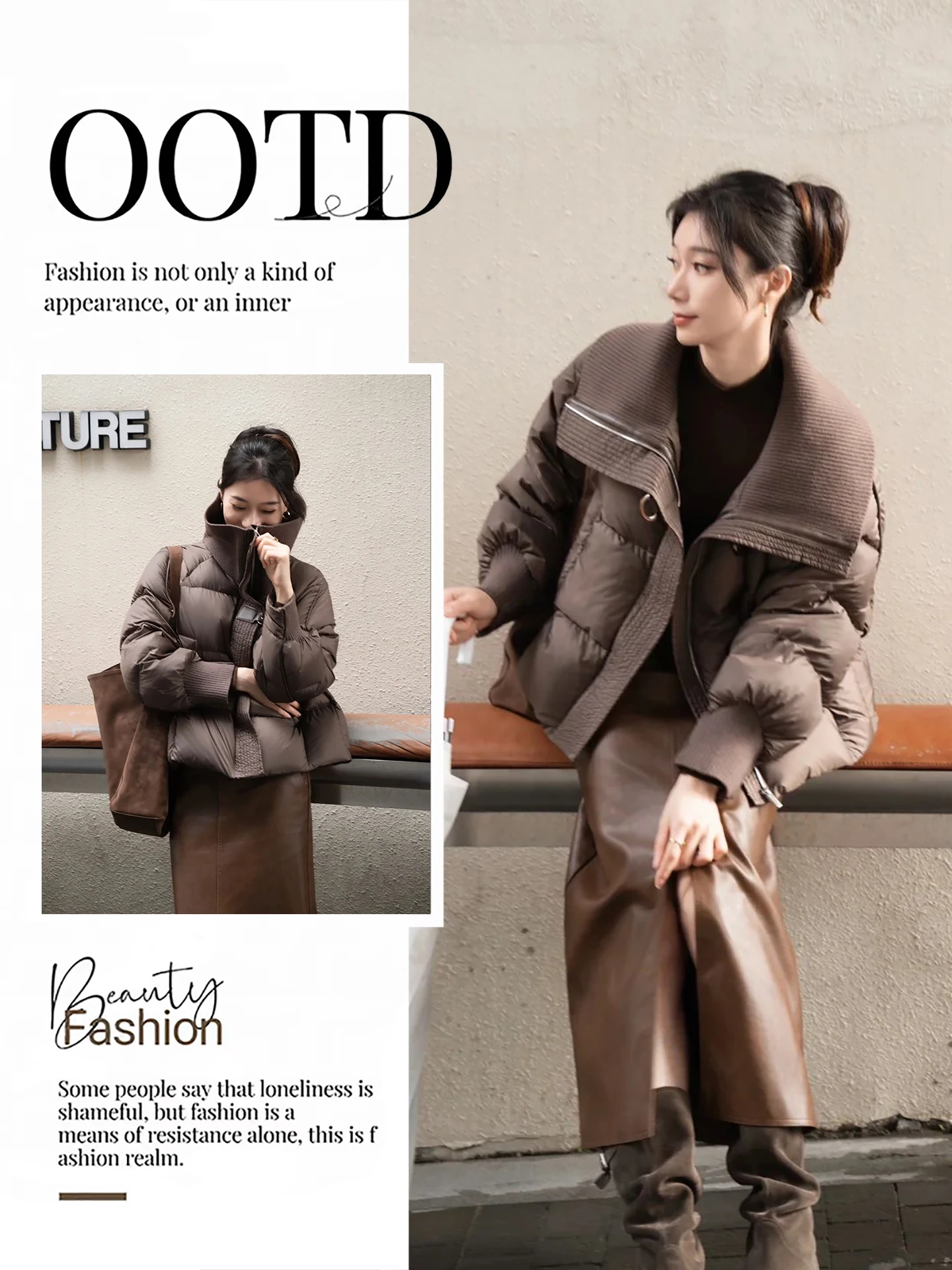 Brown Collared Cotton Jaet Women's Winter New Sle Loose Warm Bread Sle Coat Long Sve ort Length Commute Sle
Brown Collared Cotton Jaet Women's Winter New Sle Loose Warm Bread Sle Coat Long Sve ort Length Commute Sle