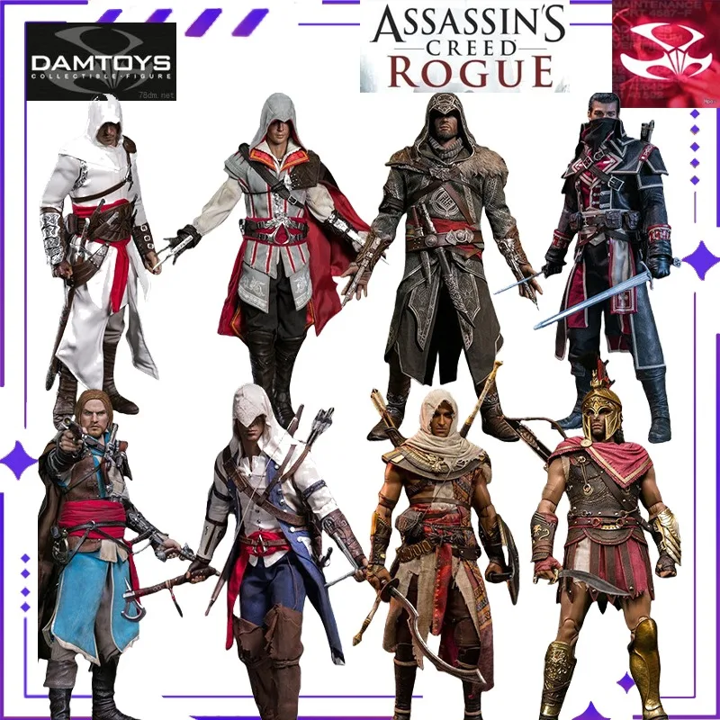DAMTOYS Оригинальная коллекционная фигурка 1/6 Assassin's Creed: Rogue Шей Патрик Кормак, готовая кукла-солдат с подвижными суставами, модель, игрушка, подарок
DAMTOYS Оригинальная коллекционная фигурка 1/6 Assassin's Creed: Rogue Шей Патрик Кормак, готовая кукла-солдат с подвижными суставами, модель, игрушка, подарок