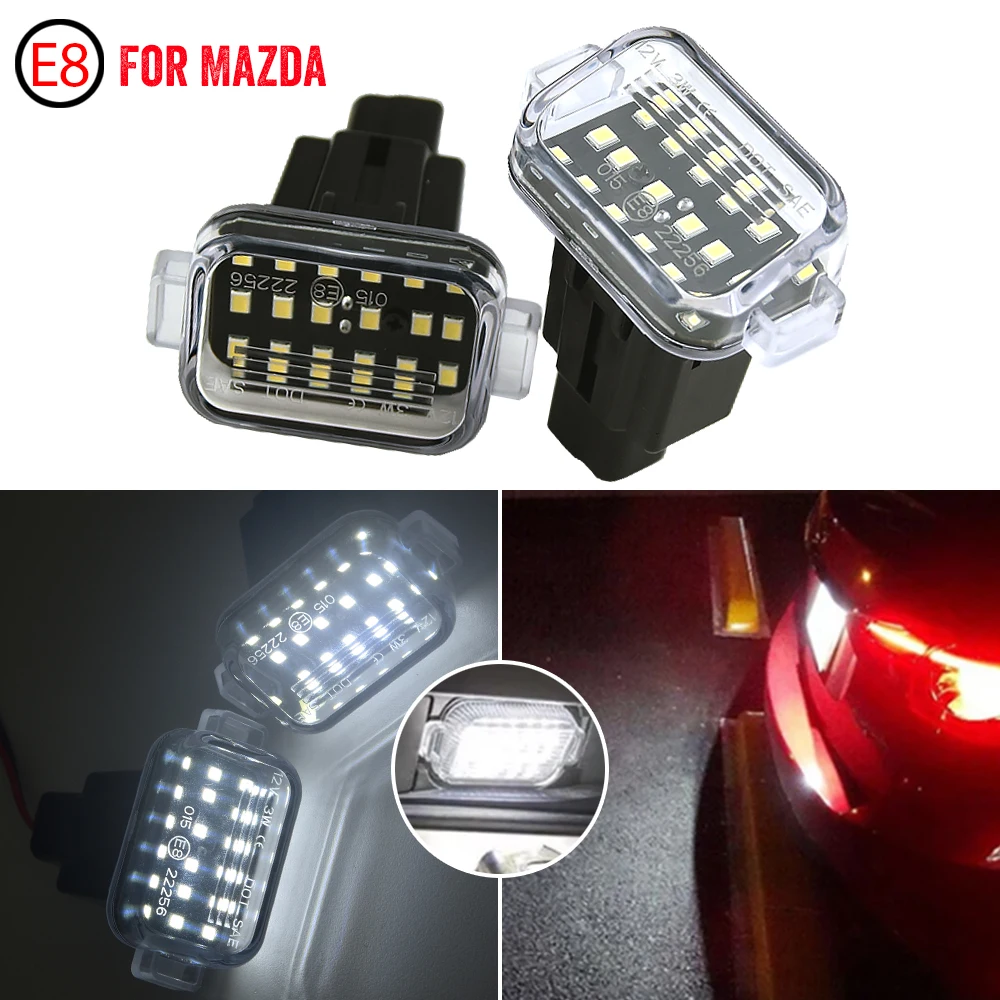 LED License Plate Lamp 2Pcs For Mazda 6 GJ1 GL Atenza Gen3 2012-2021 Auto Rear Number Plate Light
LED License Plate Lamp 2Pcs For Mazda 6 GJ1 GL Atenza Gen3 2012-2021 Auto Rear Number Plate Light