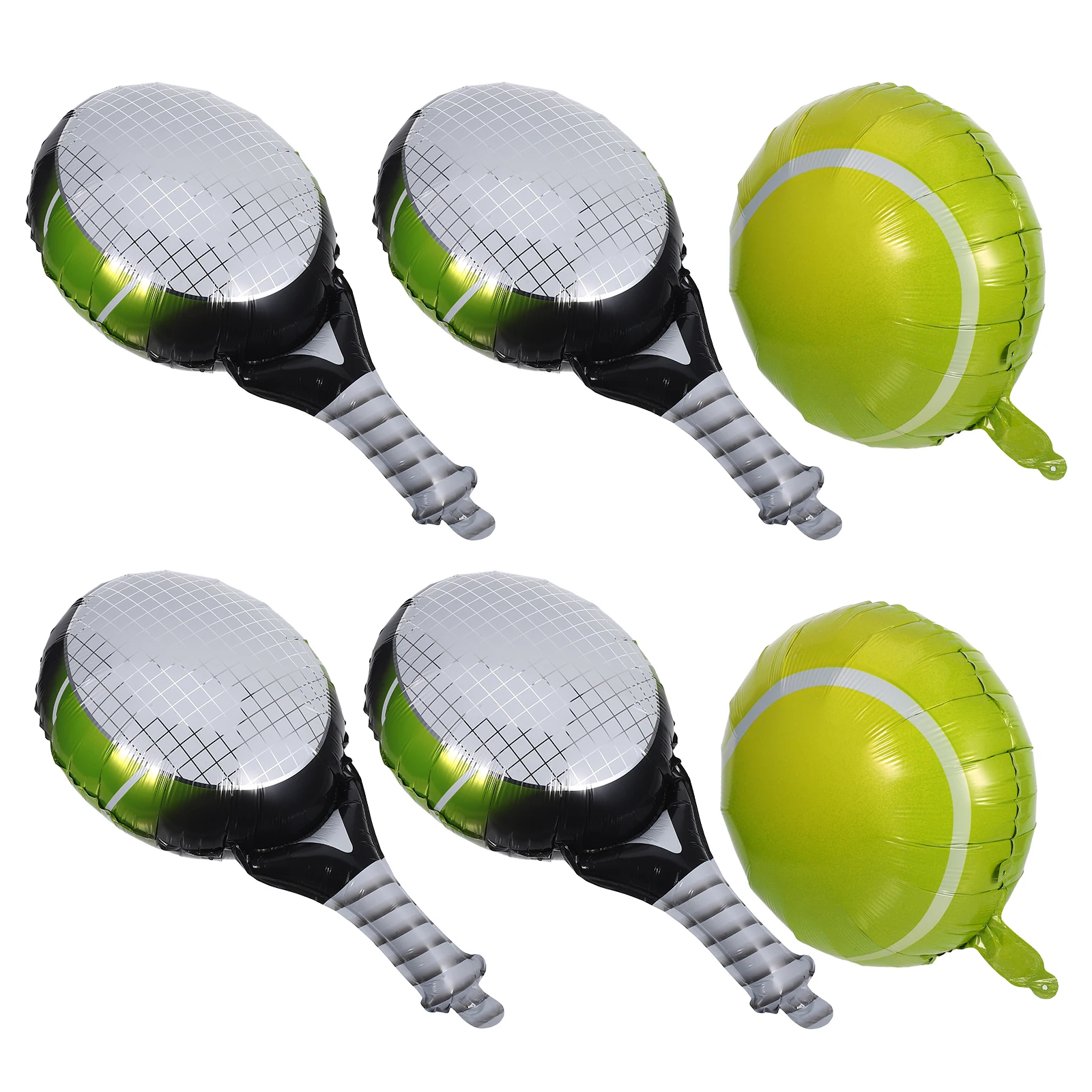 1 set 1 Set Tennis Racket Ball Balloon Sports Themed Party Supplies Birthday Inflatable Aluminum Film Decorative Balloons For
1 set 1 Set Tennis Racket Ball Balloon Sports Themed Party Supplies Birthday Inflatable Aluminum Film Decorative Balloons For