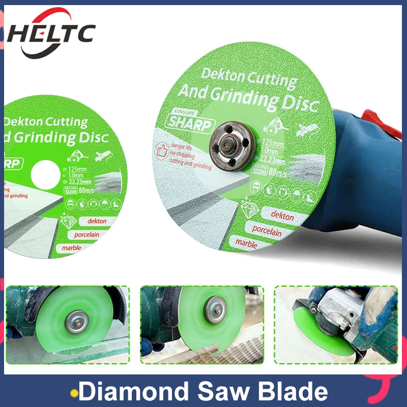 Diamond Saw Blade Ceramic Tile Jade Special Polishing Cutting Blade Sharp Brazing Glass Cutting Disc Φ100-125mm X22.23mm
Diamond Saw Blade Ceramic Tile Jade Special Polishing Cutting Blade Sharp Brazing Glass Cutting Disc Φ100-125mm X22.23mm