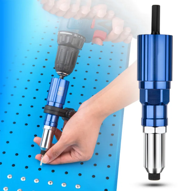 Electric Rivet Tool rivet nut drill adapter Cordless riveting tool Insert Nut Pull Rivet Tool
Electric Rivet Tool rivet nut drill adapter Cordless riveting tool Insert Nut Pull Rivet Tool