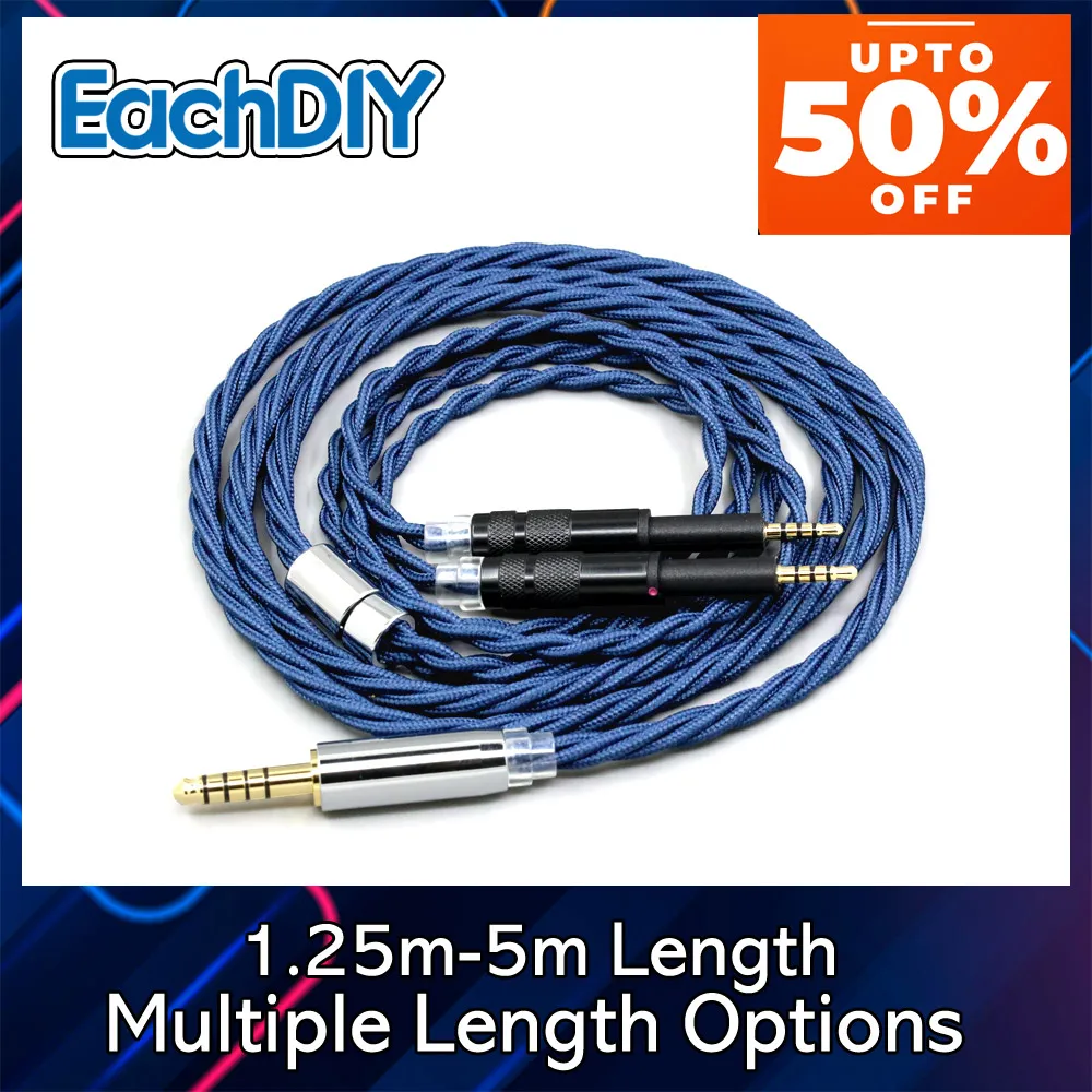 Alloy 99% Pure Silver Earphone Cable Full Sleeved For DROP + Grell OAE1 OAE2 Headphone 9031
Alloy 99% Pure Silver Earphone Cable Full Sleeved For DROP + Grell OAE1 OAE2 Headphone 9031