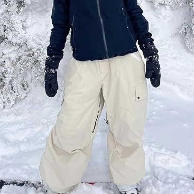 New Women Men Baggy Ski Pants Loose Winter Breathable Snowboarding Stride Insulated Waterproof Windproof Outdoor Sport Snow Pant
New Women Men Baggy Ski Pants Loose Winter Breathable Snowboarding Stride Insulated Waterproof Windproof Outdoor Sport Snow Pant