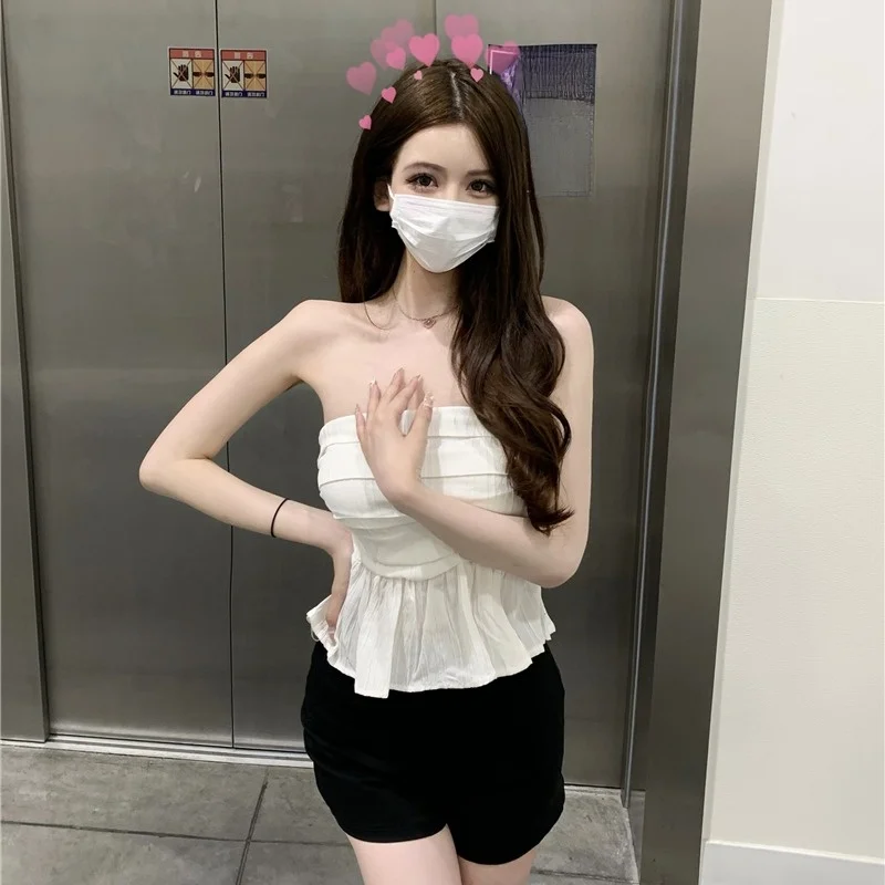 Дизайнерский сложенный жилет Pure Desire, верхняя одежда, пикантная девушка, кружевная отделка, одно плечо, топ Sweet Milk Chest
Дизайнерский сложенный жилет Pure Desire, верхняя одежда, пикантная девушка, кружевная отделка, одно плечо, топ Sweet Milk Chest