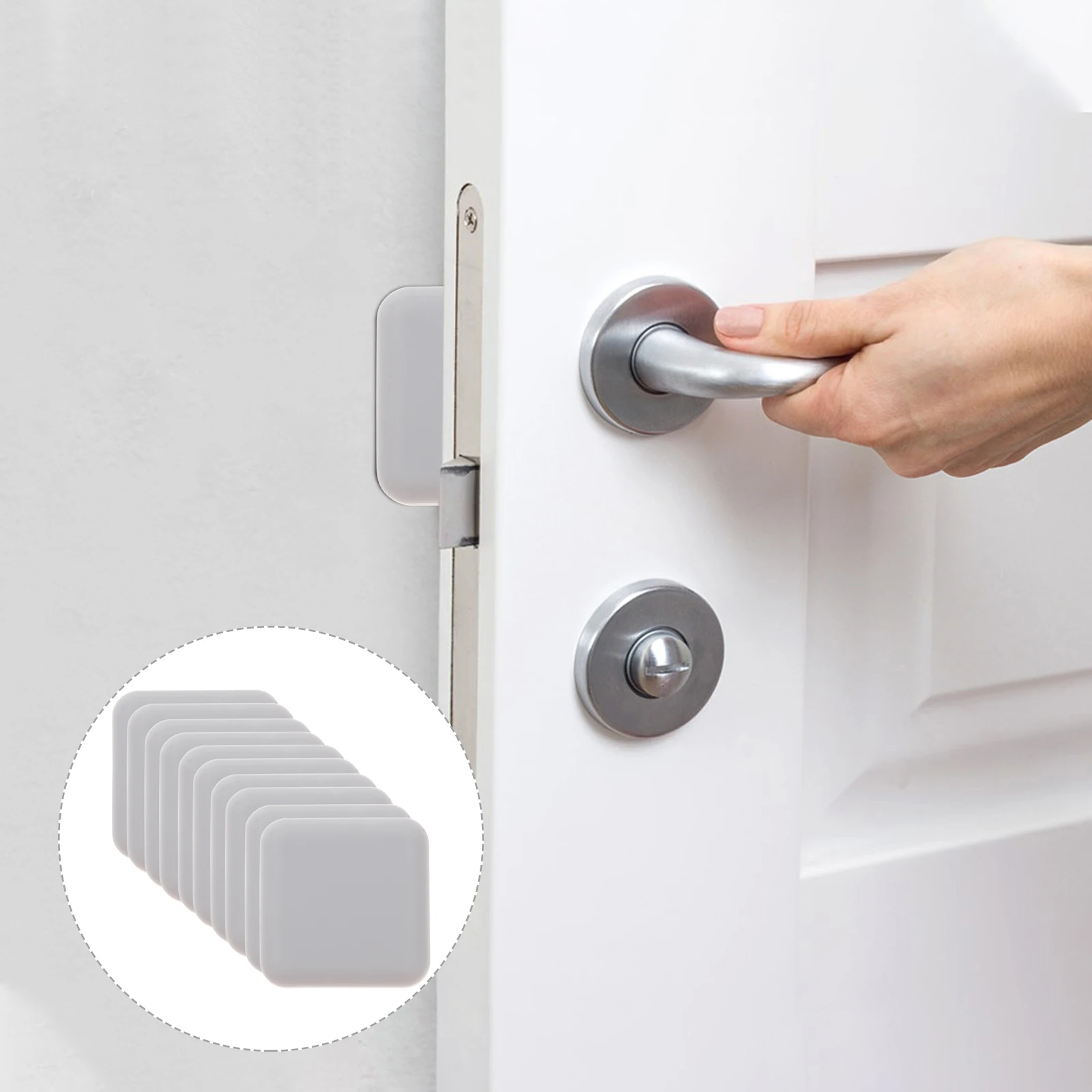 10pcs Anti Collision Pads Door Stopper Wall Protector Adhesive Bumper Guard For Home Bathroom Outdoor Plastic Wall
10pcs Anti Collision Pads Door Stopper Wall Protector Adhesive Bumper Guard For Home Bathroom Outdoor Plastic Wall