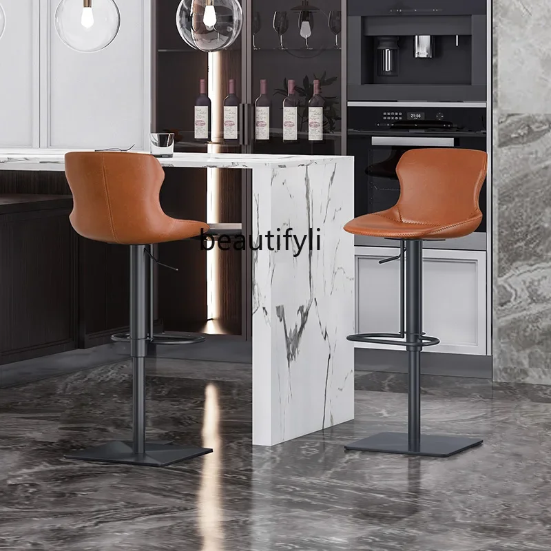 K185 Скандинавский барный стул, высокий стул, барный стул, спинка, подъемный вращающийся светильник, роскошный винный барный стул
K185 Скандинавский барный стул, высокий стул, барный стул, спинка, подъемный вращающийся светильник, роскошный винный барный стул