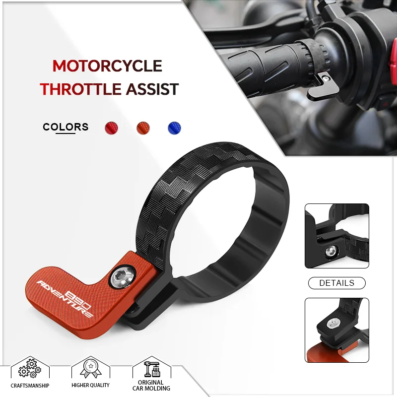 Newlest Motorcycle Accelerator Assist Grips Retainer Lightweight Lock For 790 890 390 Adventure CNC Throttle Cruise Control Clip
Newlest Motorcycle Accelerator Assist Grips Retainer Lightweight Lock For 790 890 390 Adventure CNC Throttle Cruise Control Clip