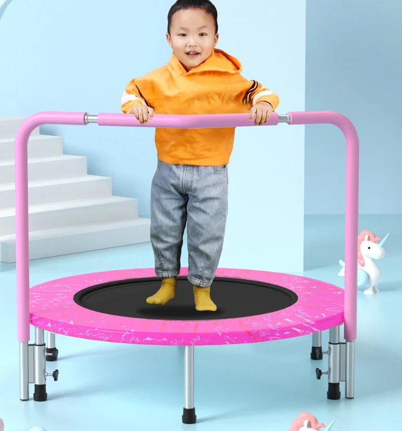 36 Inch Children Indoor Home Fitness Gym Jumping Play Foldable Safe Kids Mini Trampoline With Handrail
36 Inch Children Indoor Home Fitness Gym Jumping Play Foldable Safe Kids Mini Trampoline With Handrail