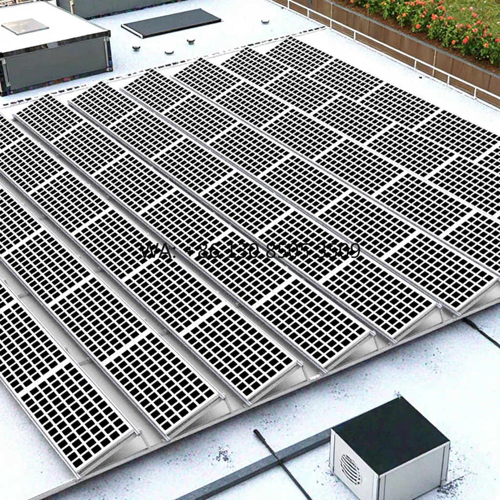 Non-Penetrating Solar Roof Mount System for Commercial Use Flat Roof Installation with 15-Year Warranty AS/NZS 1170 Standard
Non-Penetrating Solar Roof Mount System for Commercial Use Flat Roof Installation with 15-Year Warranty AS/NZS 1170 Standard