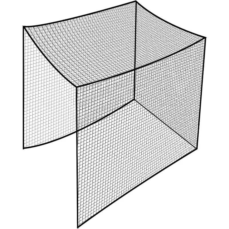 Golf Batting Cage Netting Golf Practice Nets, 10ft x 10ft x 10ft Frame NOT Included, with 4 Carabiners and 2 Tie Rope, for Backy
Golf Batting Cage Netting Golf Practice Nets, 10ft x 10ft x 10ft Frame NOT Included, with 4 Carabiners and 2 Tie Rope, for Backy